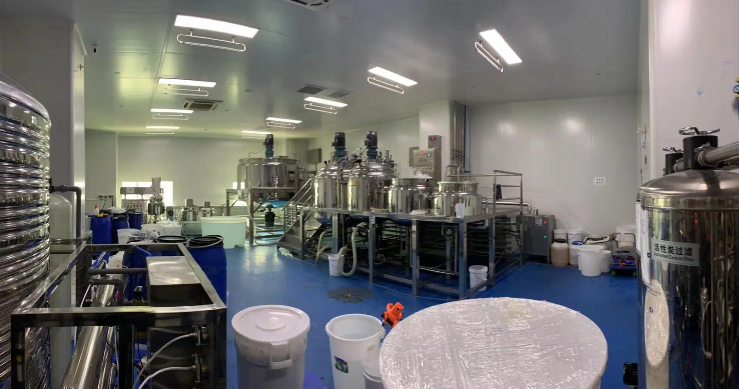 函美诗生物科技生产车间全景图#化妆品加工厂 #工厂实拍视频
